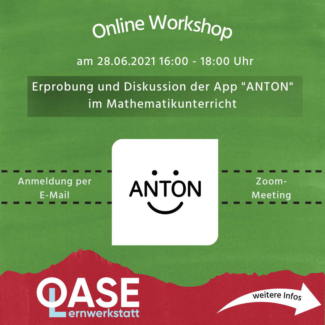 Workshop zur Anton App (Werbung)