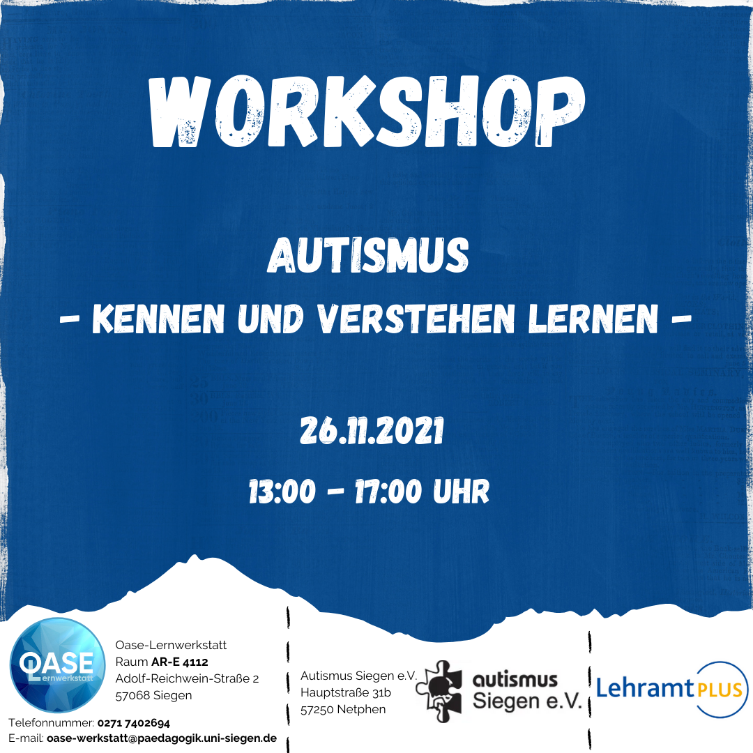 Autismus Workshop (Flyer mit LP)