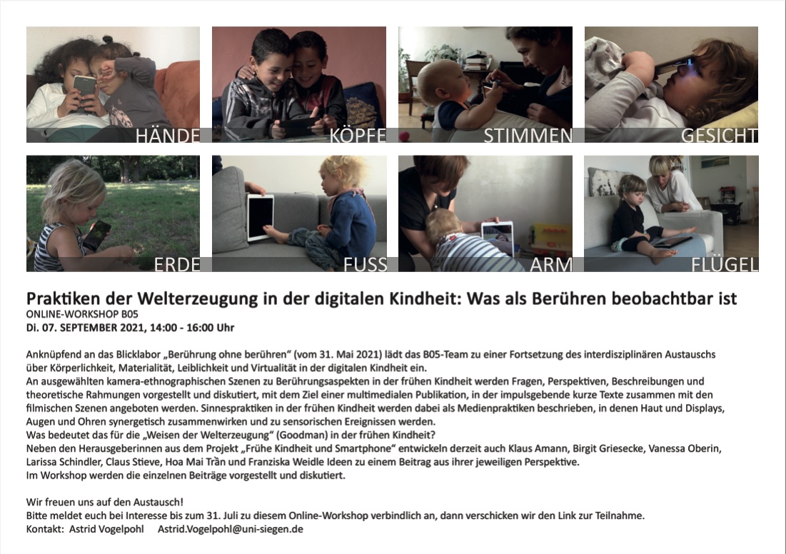 Flyer Praktiken der Welterzeugung